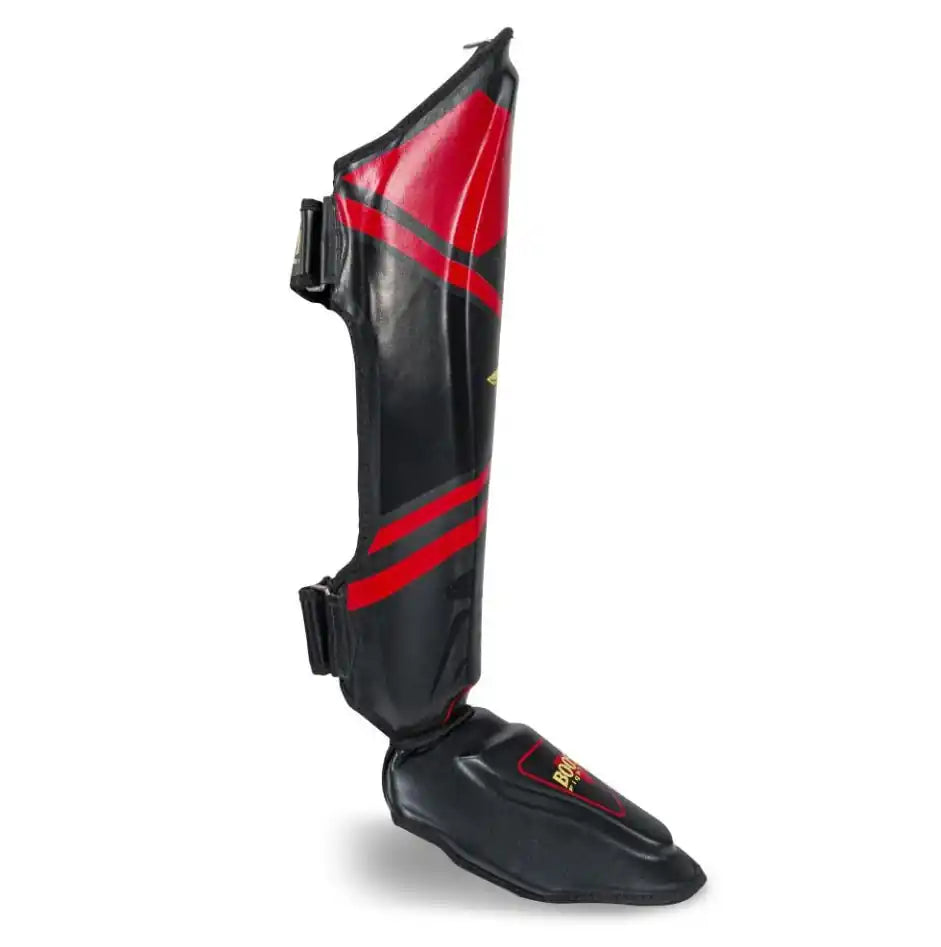 Booster Schienbeinschoner BSG V10 Schwarz/Rot