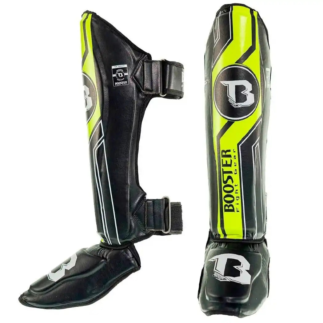 Booster Schienbeinschoner BSG V9 Schwarz/Gelb