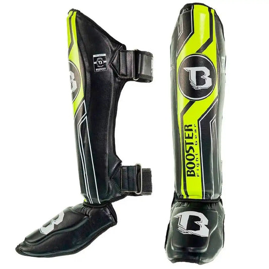Booster Schienbeinschoner BSG V9 Schwarz/Gelb