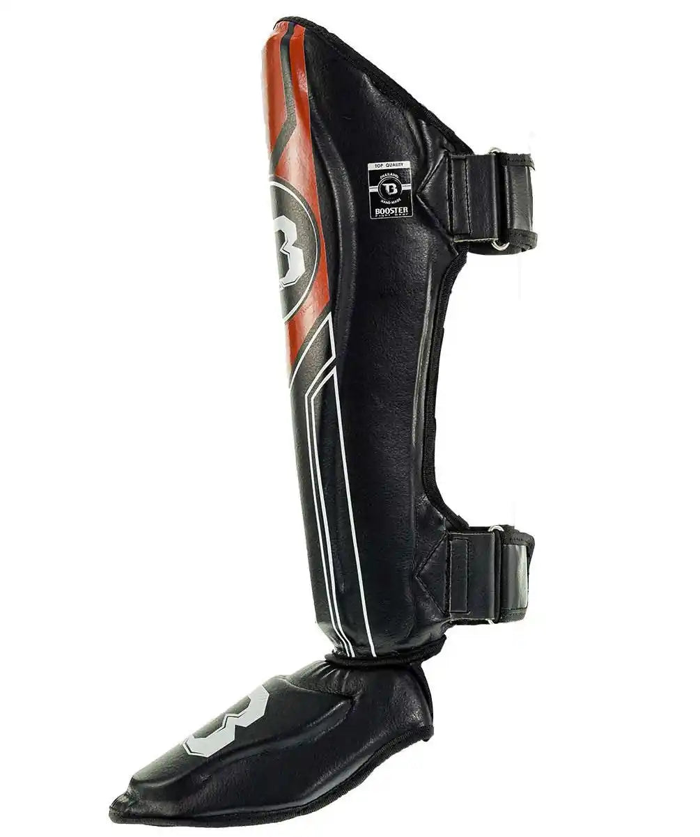 Booster Schienbeinschoner BSG V9 Schwarz/Rot