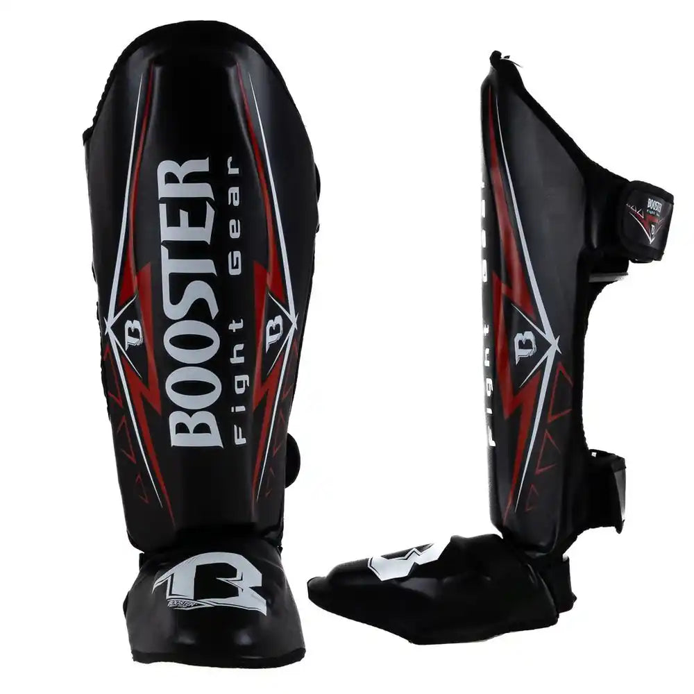 Booster Schienbeinschoner SG War Schwarz/Rot
