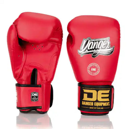 DANGER Boxhandschuhe Classic Thai Rot