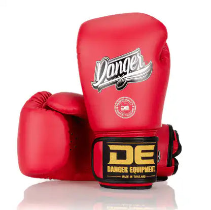 DANGER Boxhandschuhe Classic Thai Rot