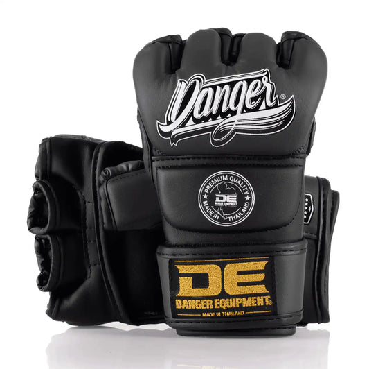 DANGER MMA Handschuhe Competition Schwarz