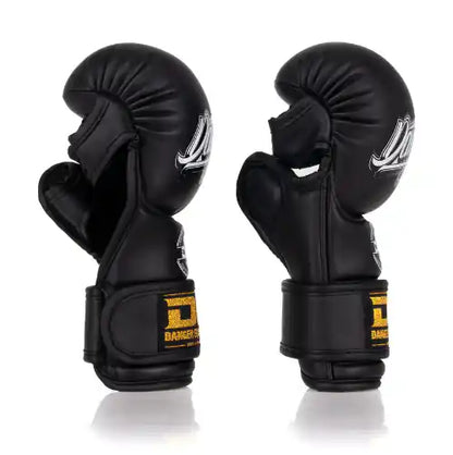 DANGER MMA Handschuhe Sparring Schwarz