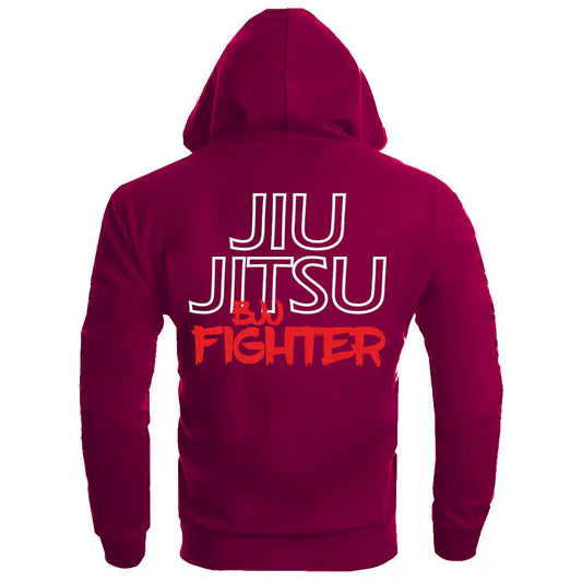 Dynamix Athletics Hoodie Jiu Jitsu Life Burgundy