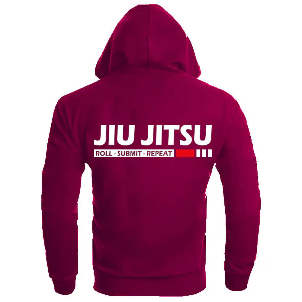 Dynamix Athletics Hoodie Jiu Jitsu Submit Burgundy