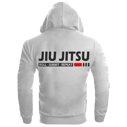 Dynamix Athletics Hoodie Jiu Jitsu Submit Grau