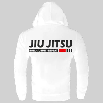 Dynamix Athletics Hoodie Jiu Jitsu Submit Weiß