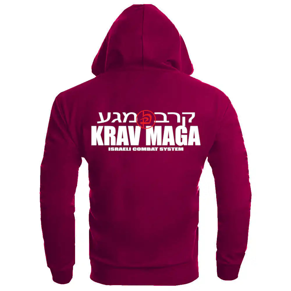 Dynamix Athletics Hoodie Krav Maga Combat Burgundy