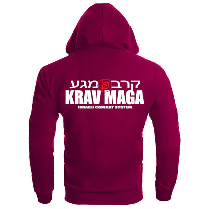 Dynamix Athletics Hoodie Krav Maga Combat Burgundy