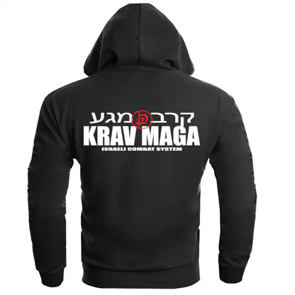 Dynamix Athletics Hoodie Krav Maga Combat Schwarz