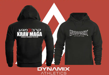Dynamix Athletics Hoodie Krav Maga Combat Schwarz