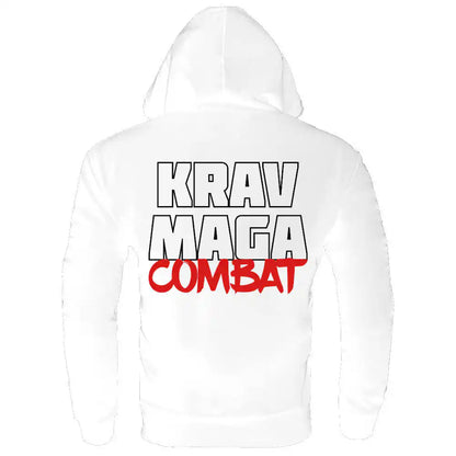 Dynamix Athletics Hoodie Krav Maga Combat V2 Weiß