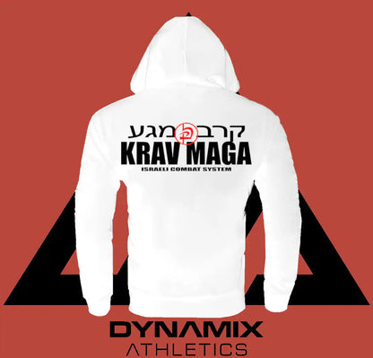 Dynamix Athletics Hoodie Krav Maga Combat Weiß
