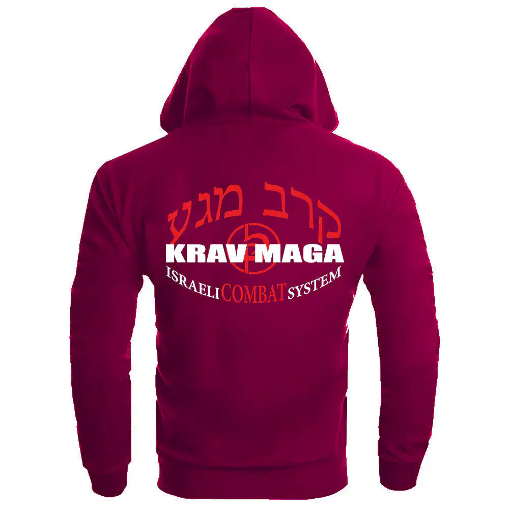 Dynamix Athletics Hoodie Krav Maga System Burgundy
