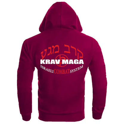 Dynamix Athletics Hoodie Krav Maga System Burgundy