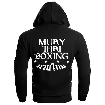 Dynamix Athletics Hoodie Muay Thai Boxing Schwarz