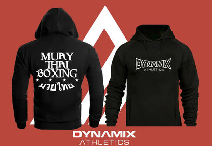Dynamix Athletics Hoodie Muay Thai Boxing Schwarz