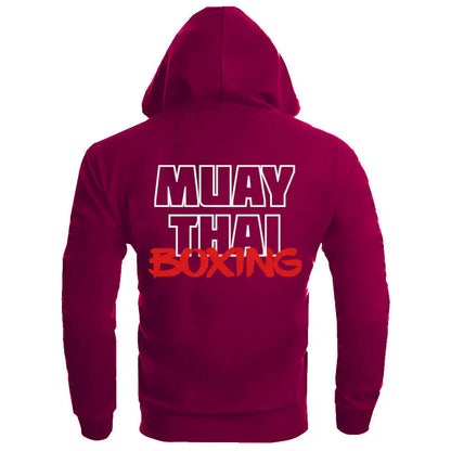 Dynamix Athletics Hoodie Muay Thai Life Burgundy
