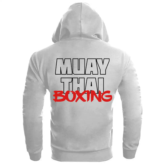 Dynamix Athletics Hoodie Muay Thai Life Grau