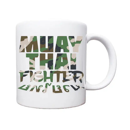 Dynamix Athletics Kaffeetasse "Muay Thai Fight" Camo Grün