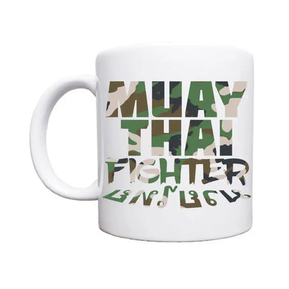 Dynamix Athletics Kaffeetasse "Muay Thai Fight" Camo Grün