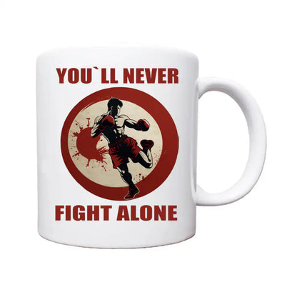 Dynamix Athletics Kaffeetasse "You´ll never fight alone"