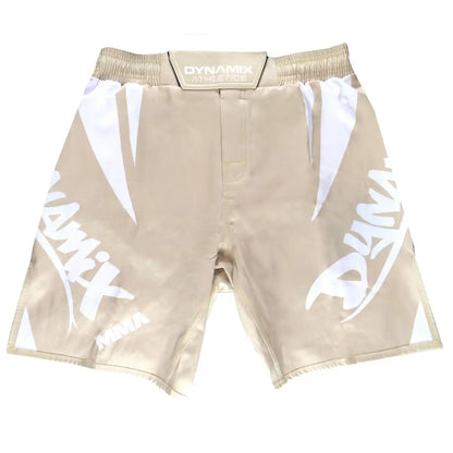 Dynamix Athletics MMA Fight Shorts Light 2.0 Beige/Weiß