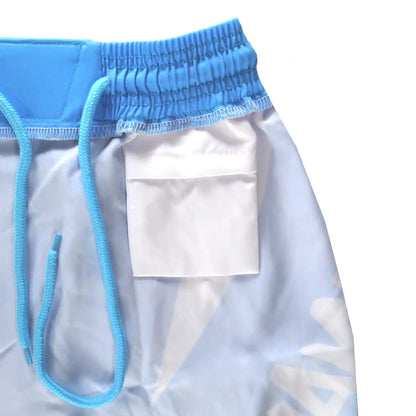 Dynamix Athletics MMA Fight Shorts Light 2.0 Hellblau/Weiß