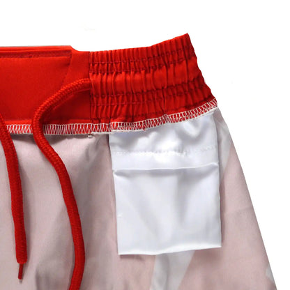 Dynamix Athletics MMA Fight Shorts Light 2.0 Rot/Weiß