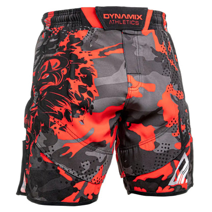 Dynamix Athletics MMA Fight Shorts Predatex Red Camo