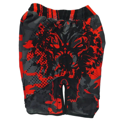 Dynamix Athletics MMA Fight Shorts Predatex Red Camo