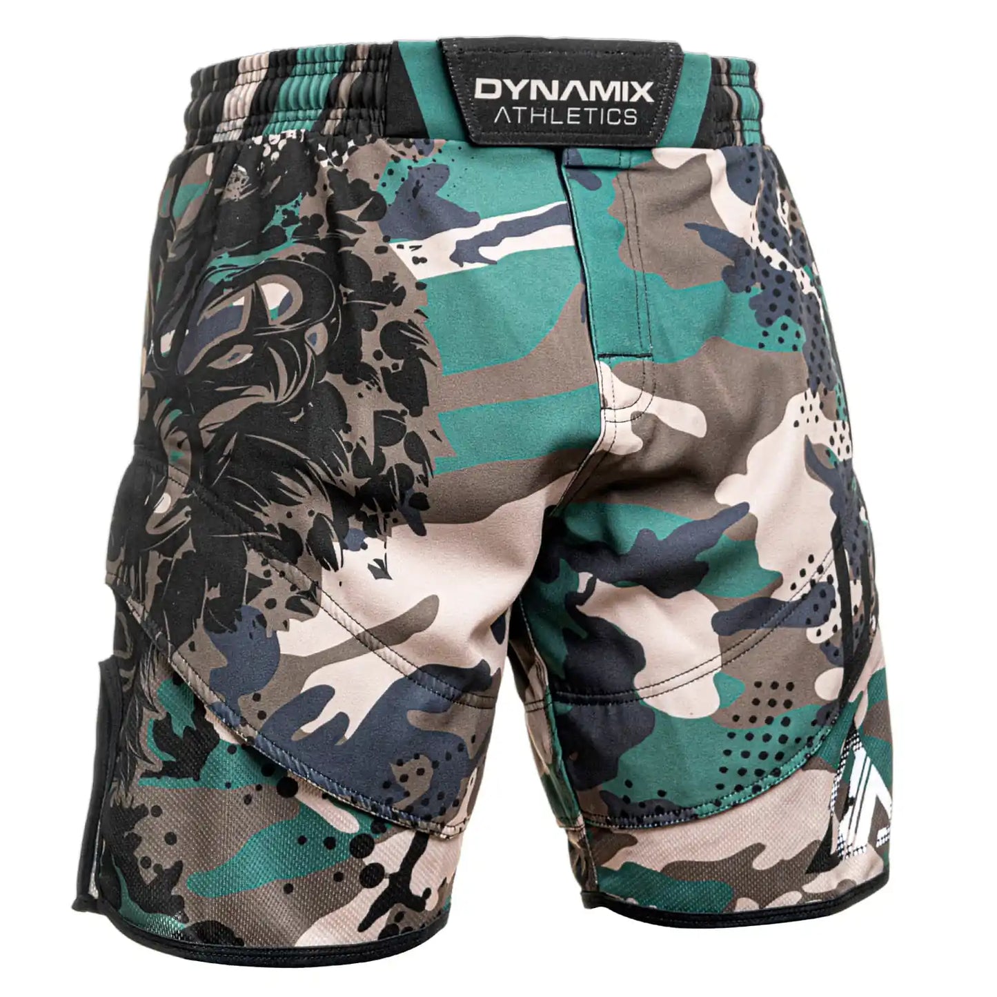 Dynamix Athletics MMA Fight Shorts Predatex Woodland Camo