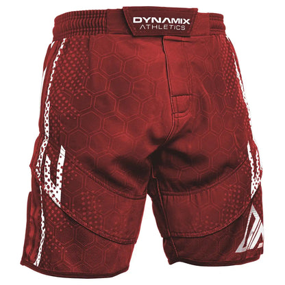 Dynamix Athletics MMA Fight Shorts Sharp Burgundy