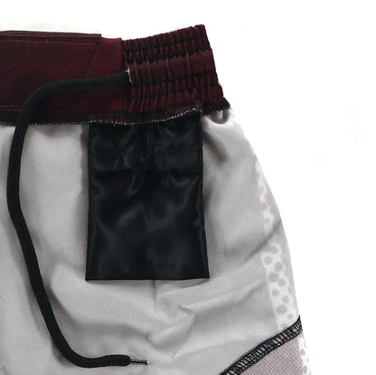 Dynamix Athletics MMA Fight Shorts Sharp Burgundy