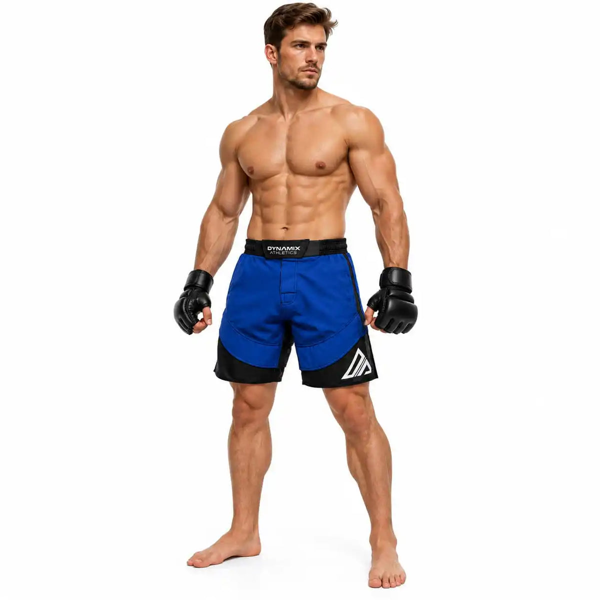 Dynamix Athletics MMA Shorts Core - Schwarz/Blau