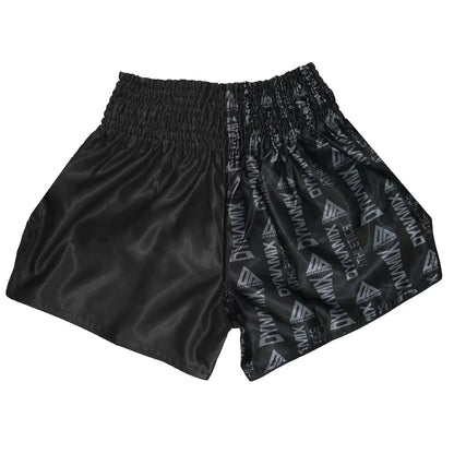 Dynamix Athletics Muay Thai Shorts Binary Schwarz