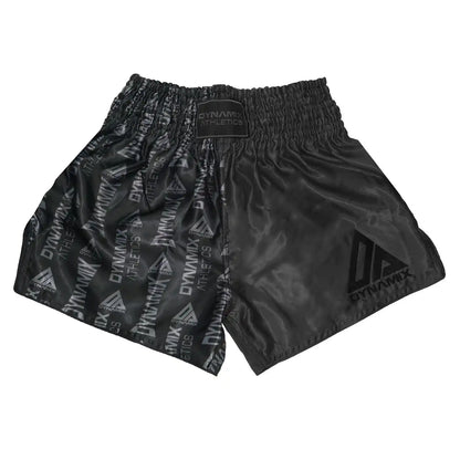 Dynamix Athletics Muay Thai Shorts Binary Schwarz