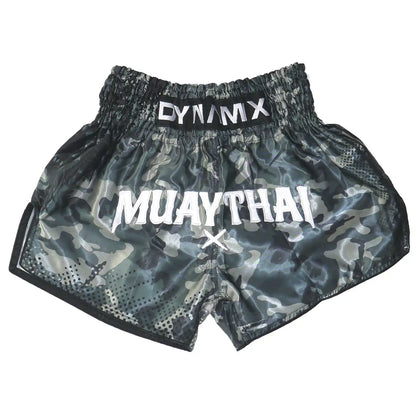 Dynamix Athletics Muay Thai Shorts Predatex Green Camo