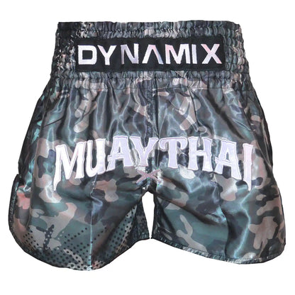 Dynamix Athletics Muay Thai Shorts Predatex Green Camo