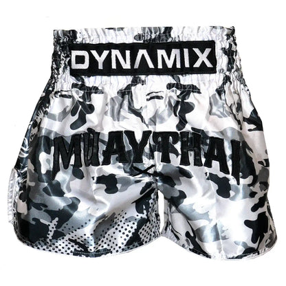 Dynamix Athletics Muay Thai Shorts Predatex Snow Camo