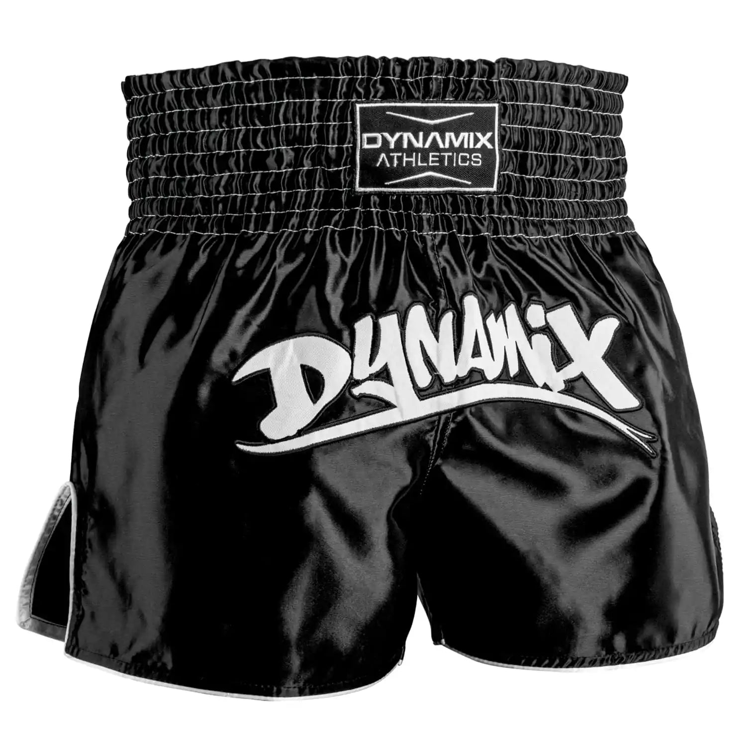 Dynamix Athletics Muay Thai Shorts Vintage Schwarz
