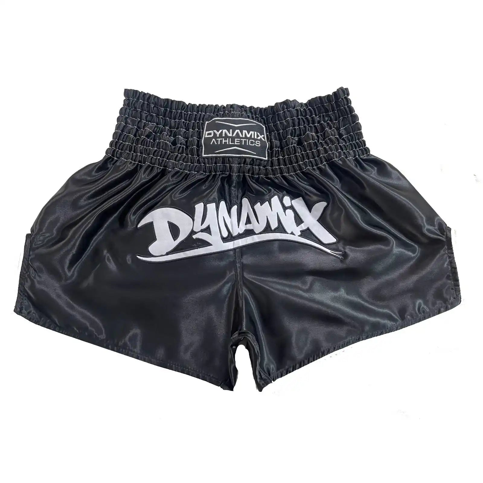 Dynamix Athletics Muay Thai Shorts Vintage Schwarz