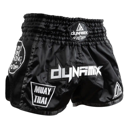 Dynamix Athletics Muay Thai Shorts Warpath Schwarz