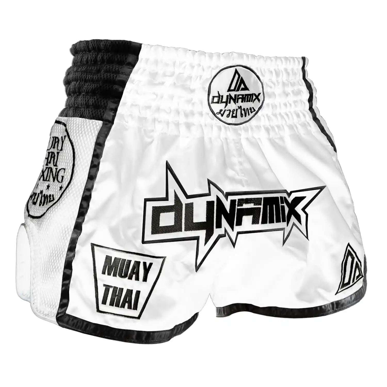 Dynamix Athletics Muay Thai Shorts Warpath Weiß