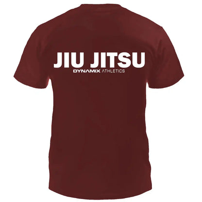 Dynamix Athletics T-Shirt Jiu Jitsu Classic Burgundy