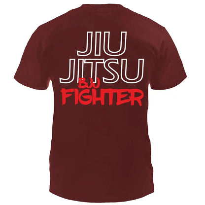 Dynamix Athletics T-Shirt Jiu Jitsu Life Burgundy