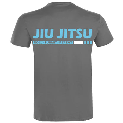 Dynamix Athletics T-Shirt Jiu Jitsu Submit Grau/Blau
