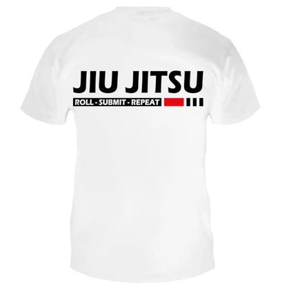 Dynamix Athletics T-Shirt Jiu Jitsu Submit Weiß